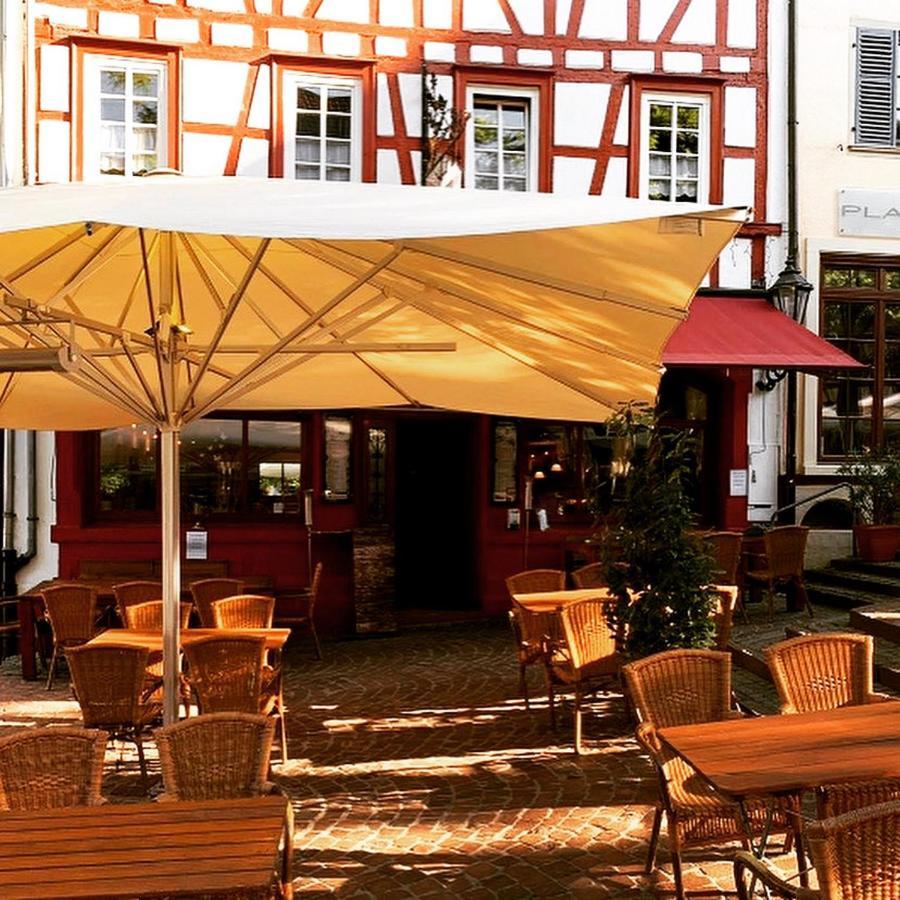 Marktplatzhotel - Restaurant Tafelspitz Weinheim Buitenkant foto